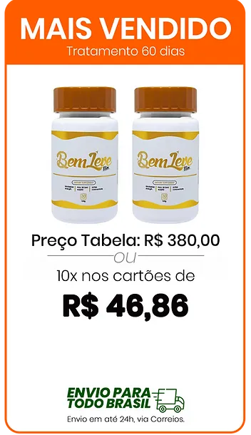 Kit Bem Leve com 2 frascos — oferta exclusiva com 50% de desconto